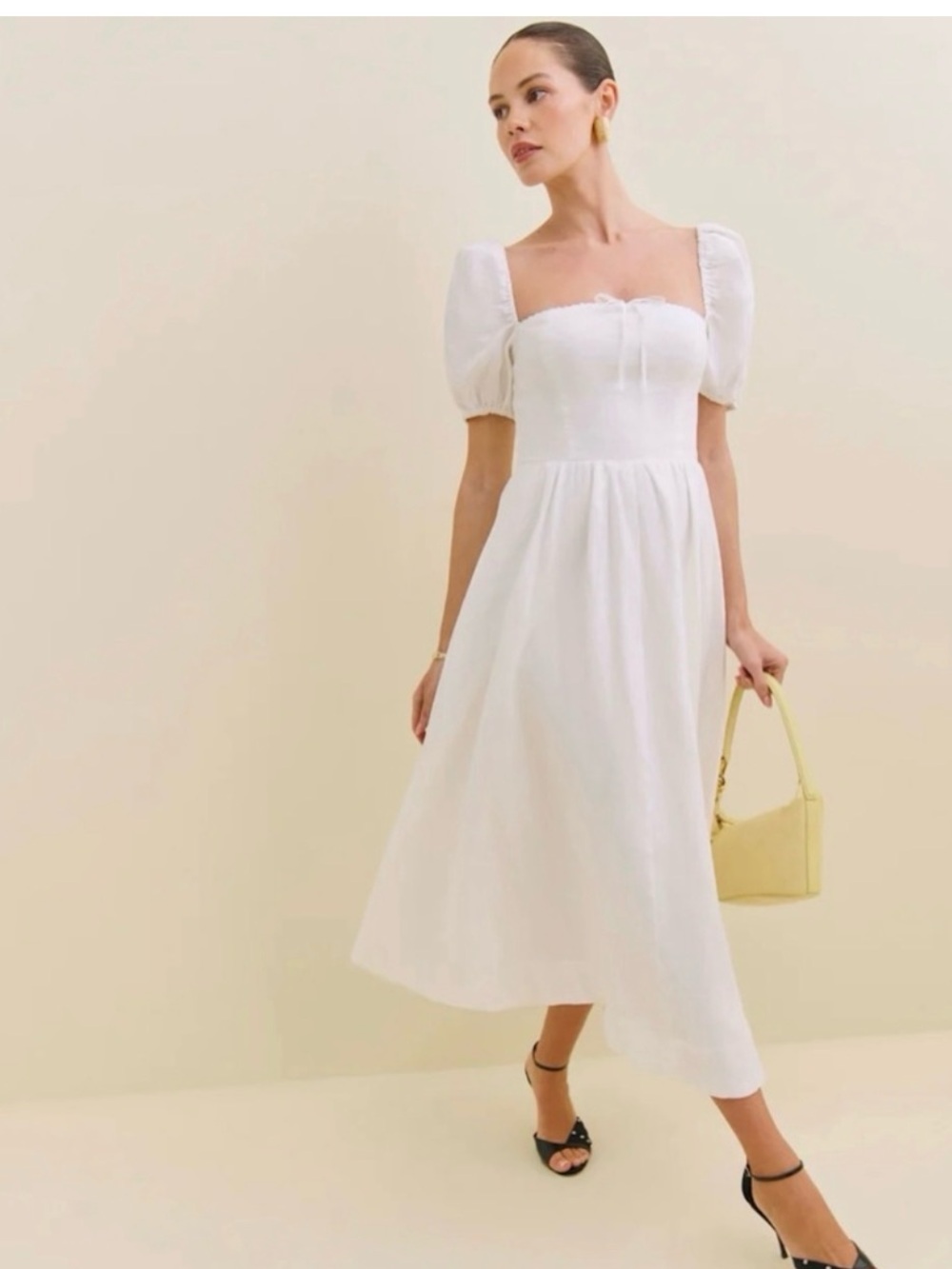 Reformation Linen Marella Dress
